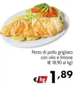 Maxi Family Petto di pollo grigliato con olio e limone offerta