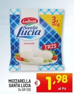 Centro Commerciale Discount Galbani mozzarella santa lucia offerta