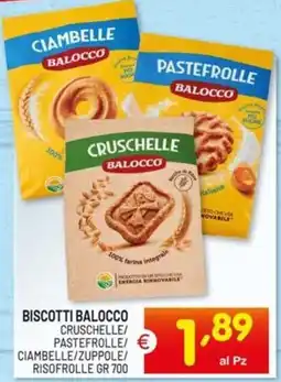 Centro Commerciale Discount Biscotti BALOCCO offerta
