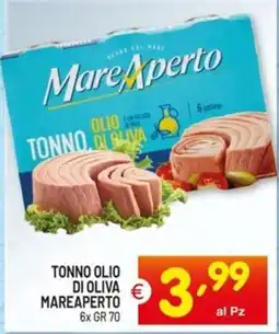 Centro Commerciale Discount Tonno olio di oliva MAREAPERTO offerta
