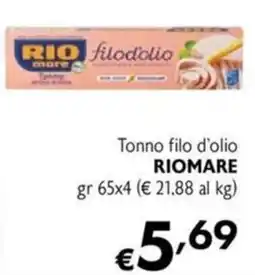 Maxi Family Tonno filo d'olio RIOMARE offerta