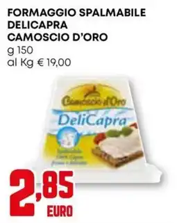 Kanguro Formaggio spalmabile delicapra CAMOSCIO D'ORO offerta