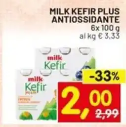 Centro Commerciale Discount Milk kefir plus antiossidante offerta