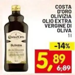 Centro Commerciale Discount Costa d'oro olivizia olio extra vergine di oliva offerta