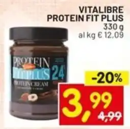 Centro Commerciale Discount Vitalibre protein fit plus offerta