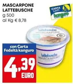 Kanguro Mascarpone LATTEBUSCHE offerta
