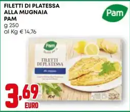 Kanguro Filetti di platessa alla mugnaia PAM offerta