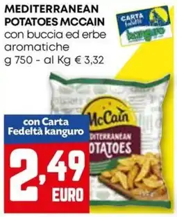 Kanguro Mediterranean potatoes MCCAIN offerta