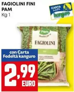 Kanguro Fagiolini fini PAM offerta
