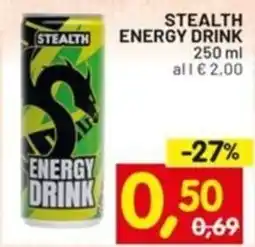 Centro Commerciale Discount Stealth energy drink offerta