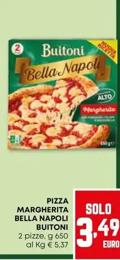 Kanguro Pizza margherita bella napoli BUITONI offerta