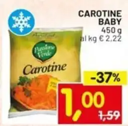 Centro Commerciale Discount Carotine baby offerta