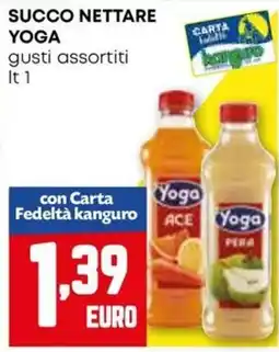 Kanguro Succo nettare YOGA offerta