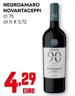 Kanguro Negroamaro NOVANTACEPPI offerta