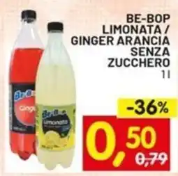 Centro Commerciale Discount Be-bop limonata/ ginger arancia senza zucchero offerta