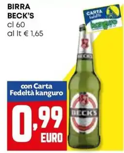 Kanguro Birra BECK'S offerta