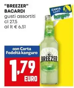 Kanguro breezer BACARDI offerta