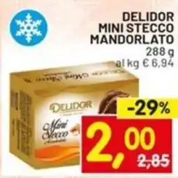 Centro Commerciale Discount Delidor mini stecco mandorlato offerta