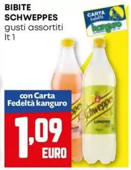 Kanguro Bibite SCHWEPPES offerta