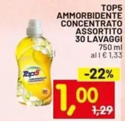 Centro Commerciale Discount Top5 ammorbidente concentrato offerta