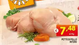Centro Commerciale Discount Petto di pollo intero offerta