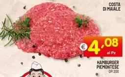 Centro Commerciale Discount Hamburger piemontese offerta