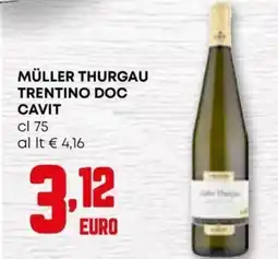 Kanguro Müller thurgau trentino doc CAVIT offerta