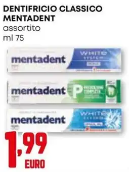 Kanguro Dentifricio classico MENTADENT offerta