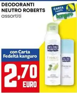 Kanguro Deodoranti NEUTRO ROBERTS offerta