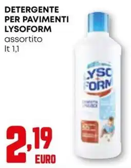 Kanguro Detergente per pavimenti LYSOFORM offerta