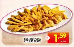 Centro Commerciale Discount Filetti di pesce azzurro panati offerta