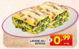 Centro Commerciale Discount Lasagne agli asparagi offerta