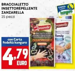 Kanguro Braccialetto insettorepellente ZANZARELLA offerta