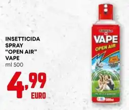 Kanguro Insetticida spray "open air" VAPE offerta