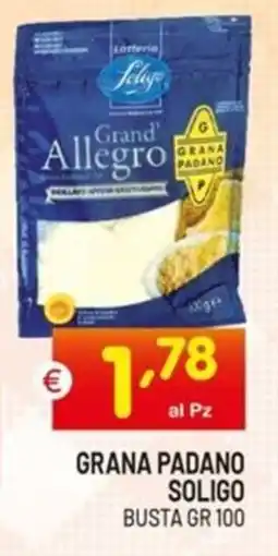 Centro Commerciale Discount Grana padano soligo busta offerta