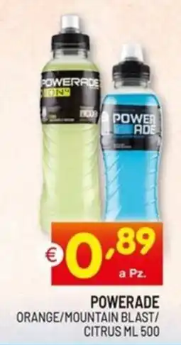 Centro Commerciale Discount Powerade orange/mountain blast/ citrus offerta