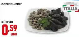 Kanguro Cozze e lupini offerta