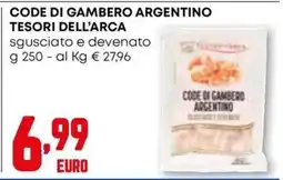 Kanguro Code di gambero argentino TESORI DELL'ARCA offerta