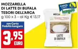 Kanguro Mozzarella di latte di bufala TESORI DELL'ARCA offerta