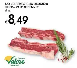 Bennet Asado per griglia di manzo FILIERA VALORE BENNET offerta