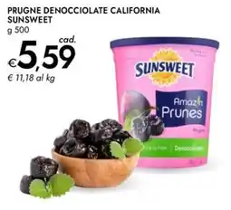 Bennet Prugne denocciolate california SUNSWEET offerta