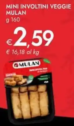 Bennet Mini involtini veggie MULAN offerta