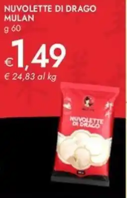 Bennet Nuvolette di drago MULAN offerta