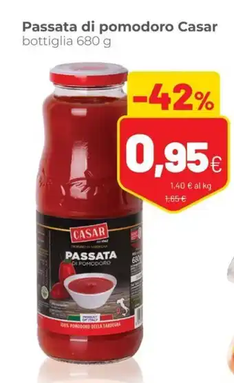 Coop Passata di pomodoro Casar offerta