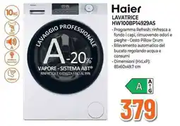 Expert Haier LAVATRICE HW100BP14929AS offerta