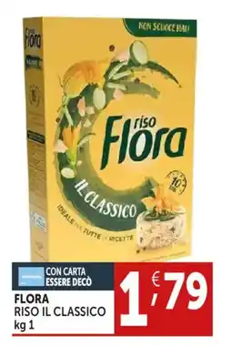 Deco Supermercati Flora riso il classico offerta