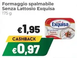 Coop Formaggio spalmabile Senza Lattosio Exquisa offerta