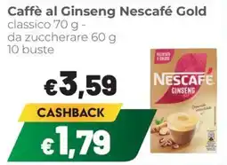 Coop Caffè al Ginseng Nescafé Gold offerta