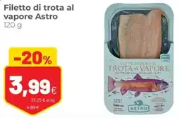 Coop Filetto di trota al vapore Astro offerta