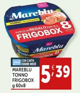 Deco Supermercati Mareblu tonno frigobox offerta
